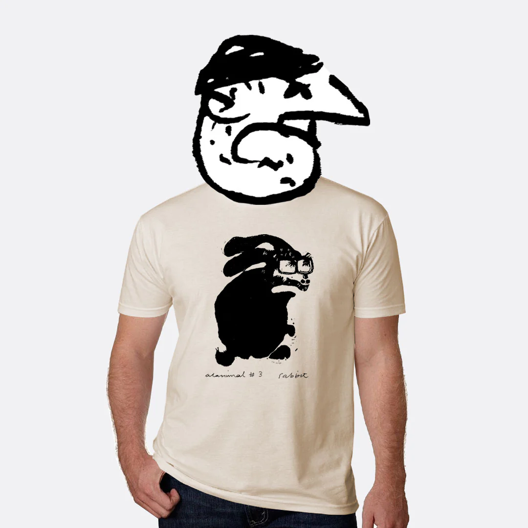 Alanimal Rabbit T-Shirt - Image 2