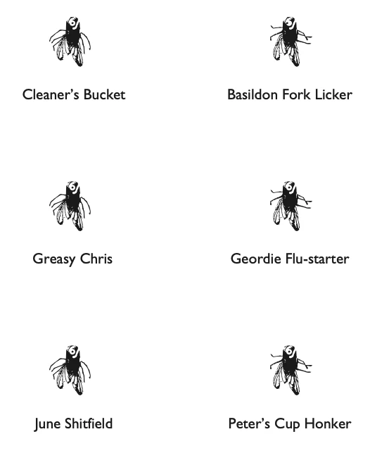 Flies of the British Isles Tea Towel - Image 5