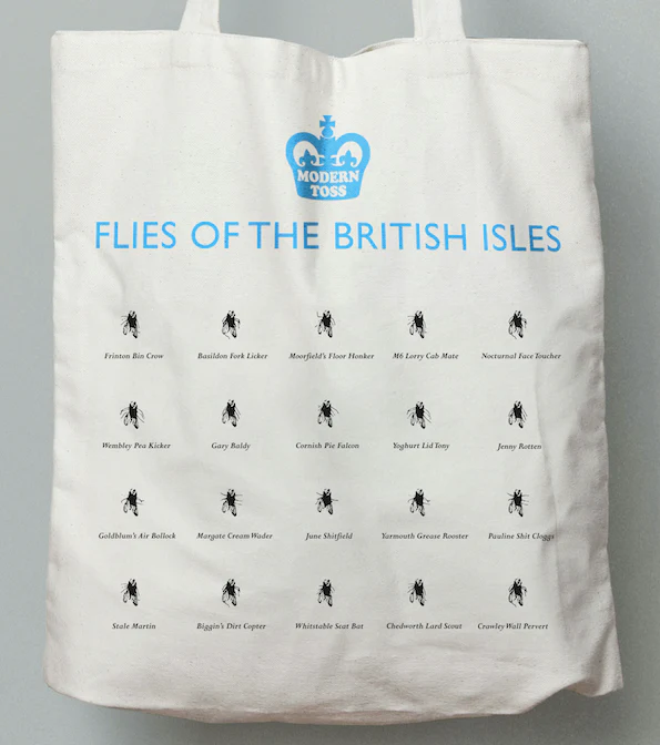 NEW! Flies Tote Bag - Image 2