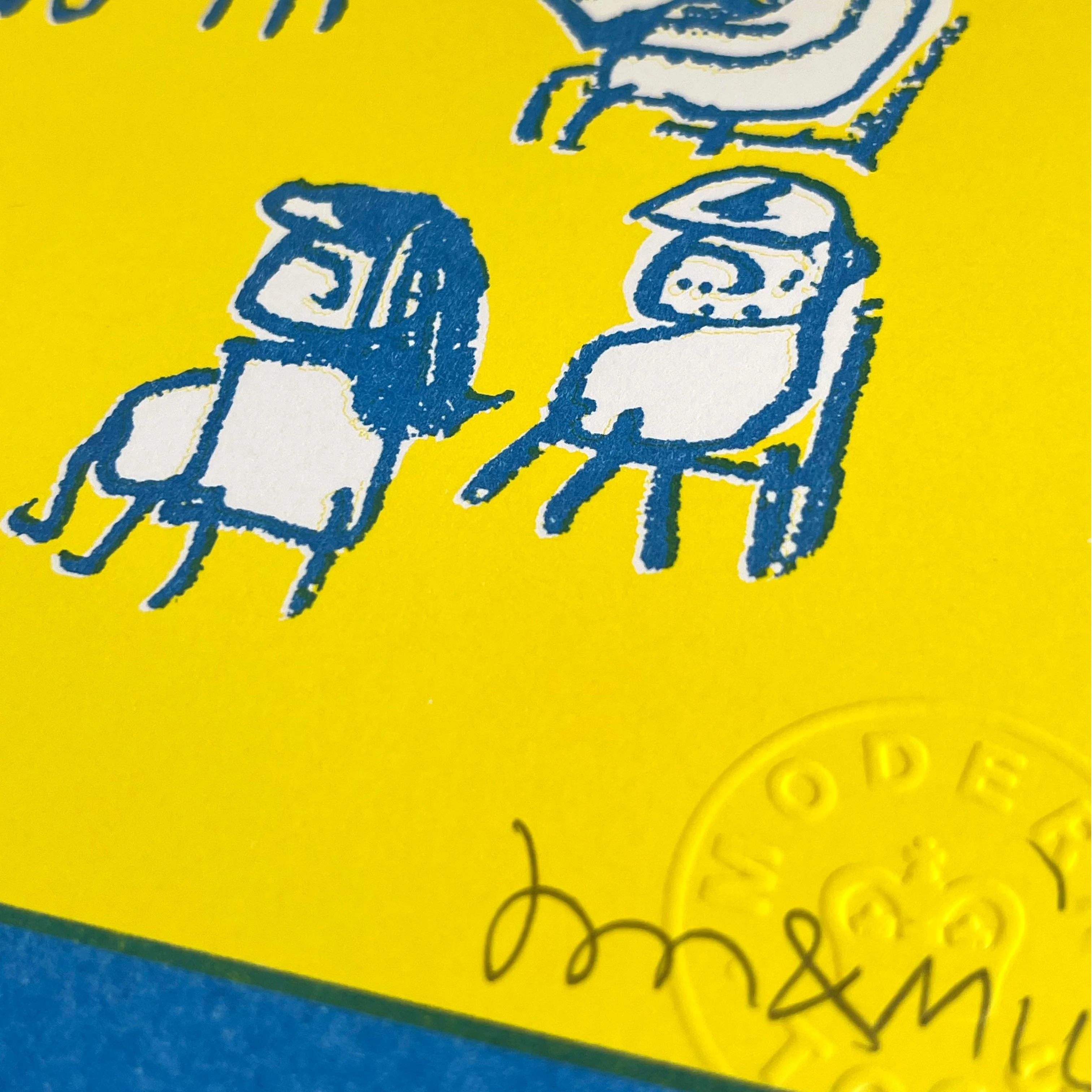 Arseholes Anonymous Risograph Print - Image 2