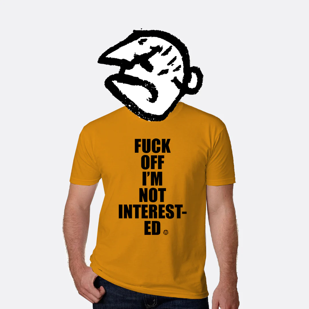 Not Interested T-Shirt - Image 2