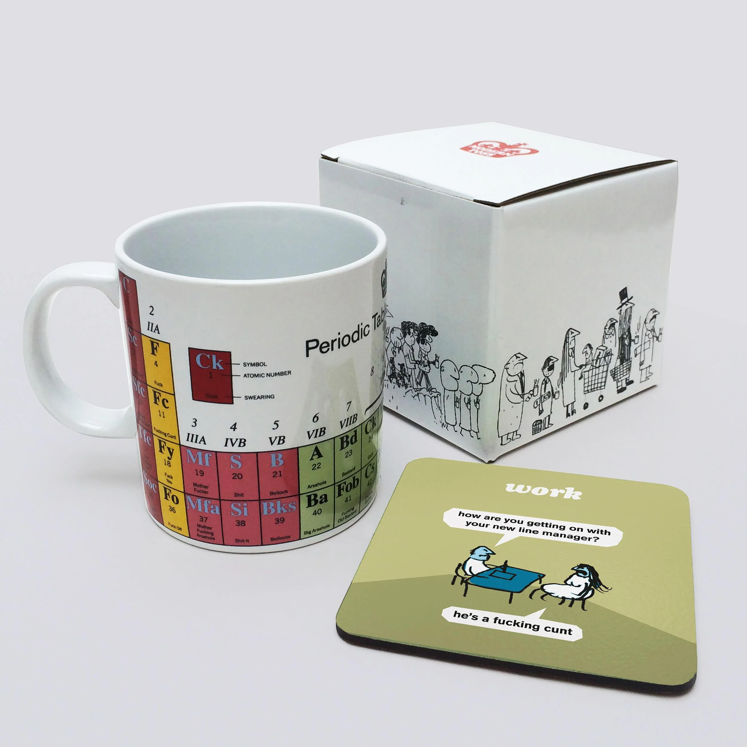 Periodic Table of Swearing Mug - Image 5