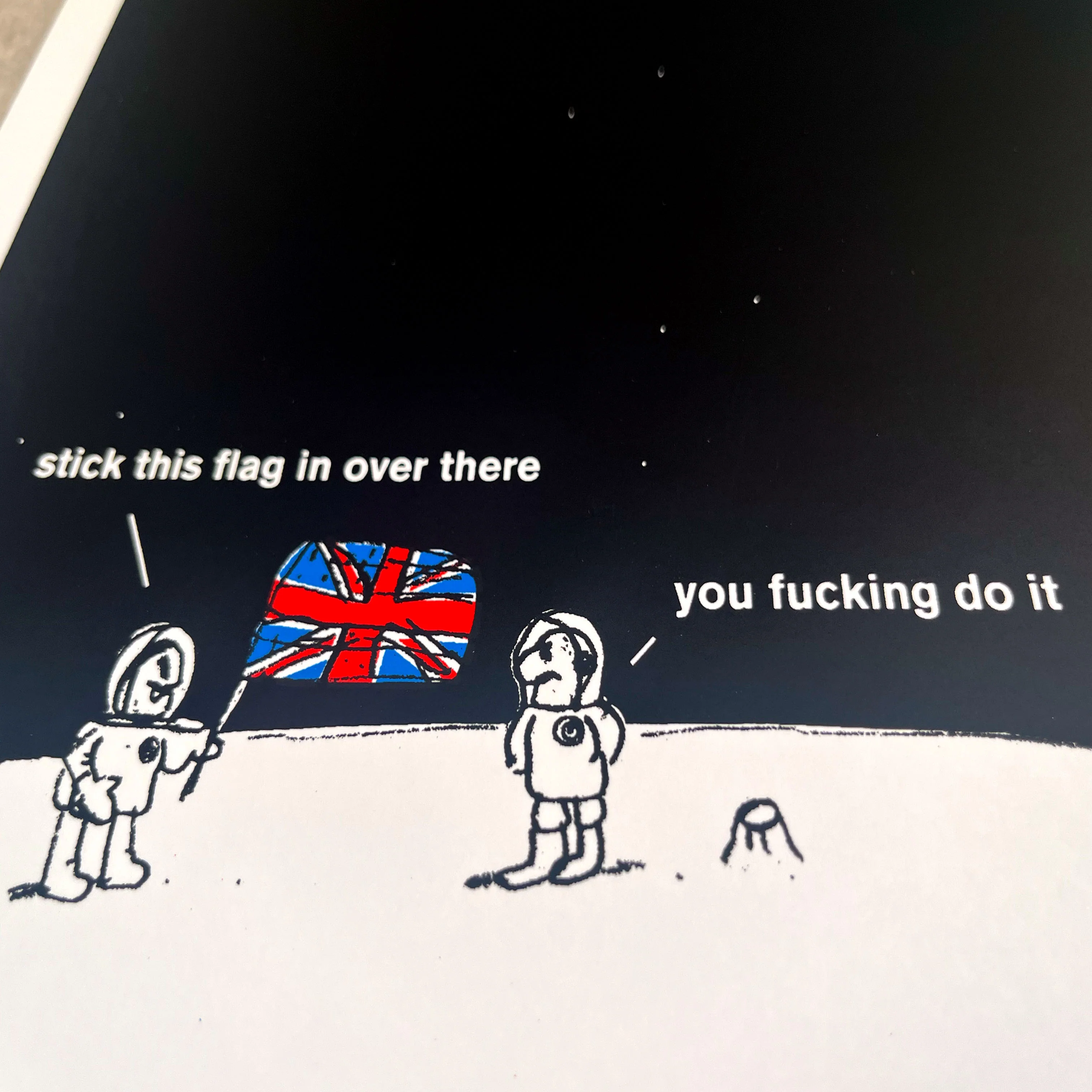 Space Argument Screen Print - Image 2