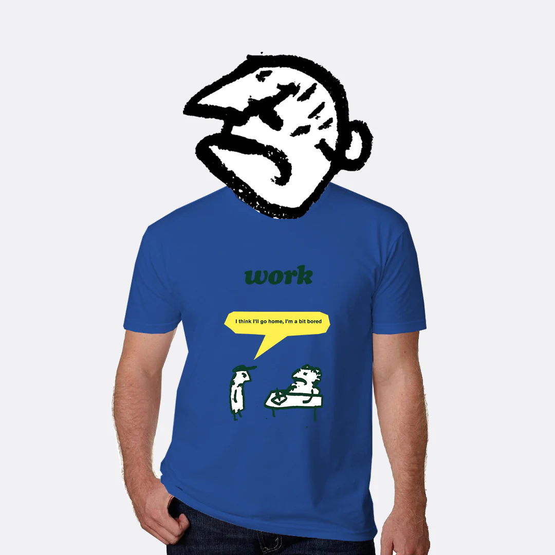 Work Bored T-Shirt - Image 2