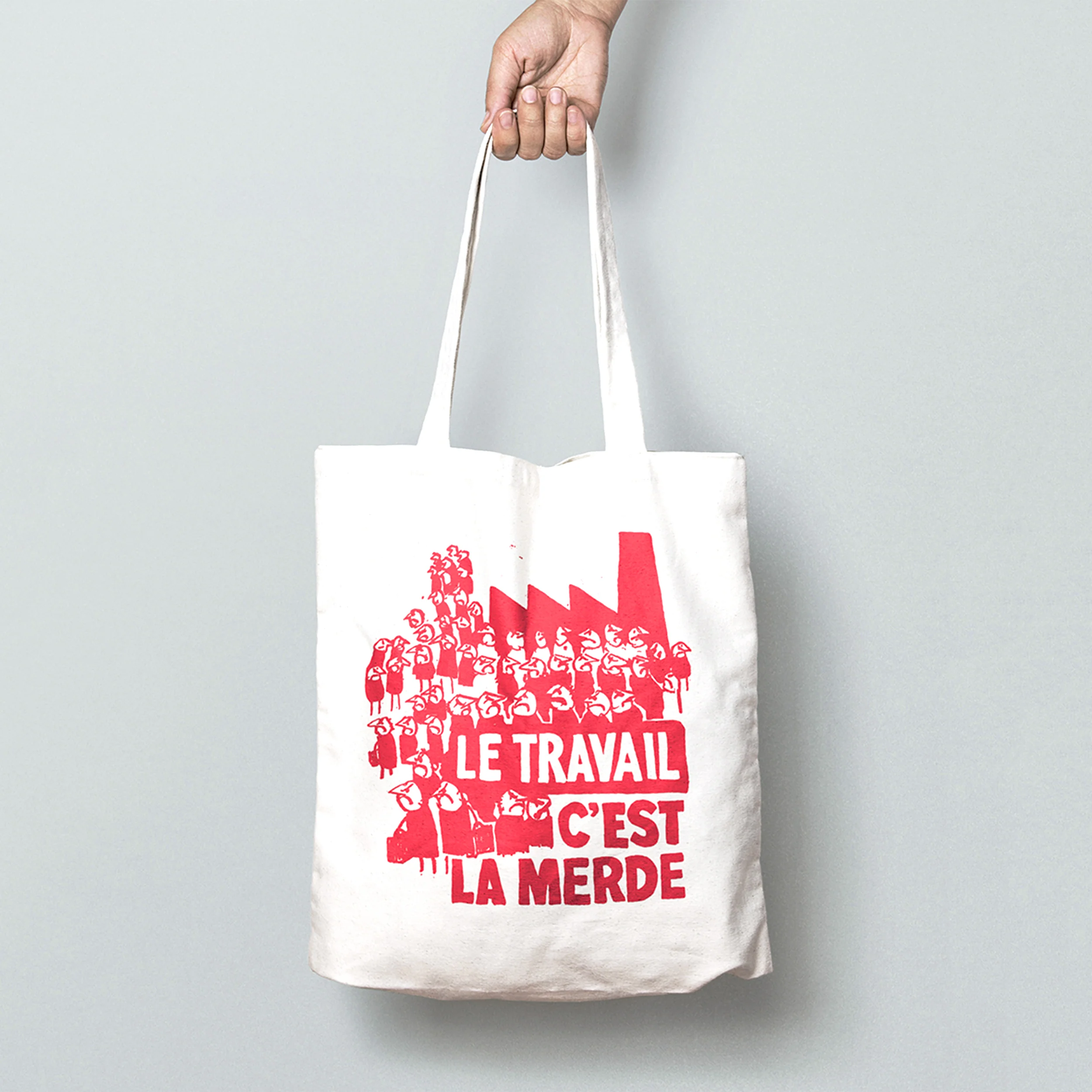 Work is Shit Tote Bag - Image 2